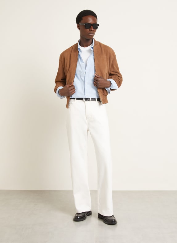AMI PARIS Jeans met losse pasvorm 136 BLANC CREME