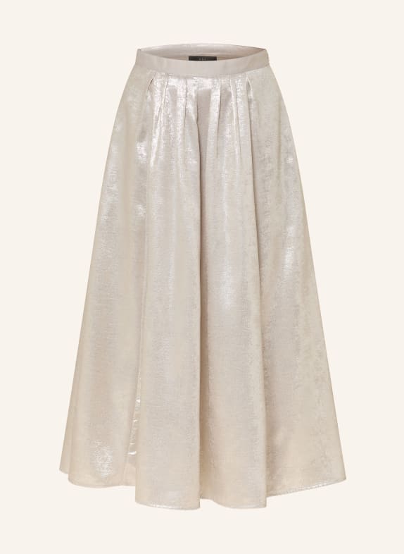 oui Spódnica plisowana SREBRNY