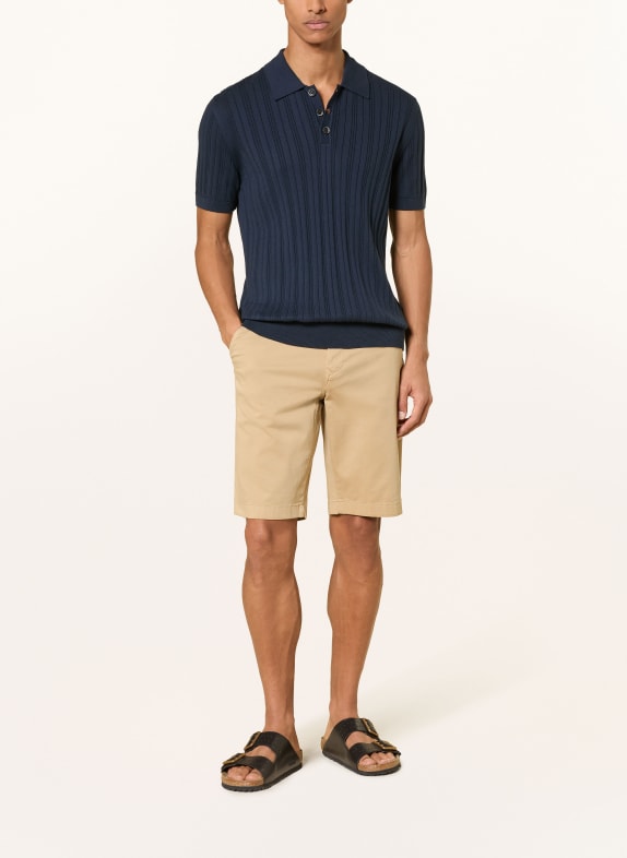 BALDESSARINI Shorts med almindelig pasform BEIGE