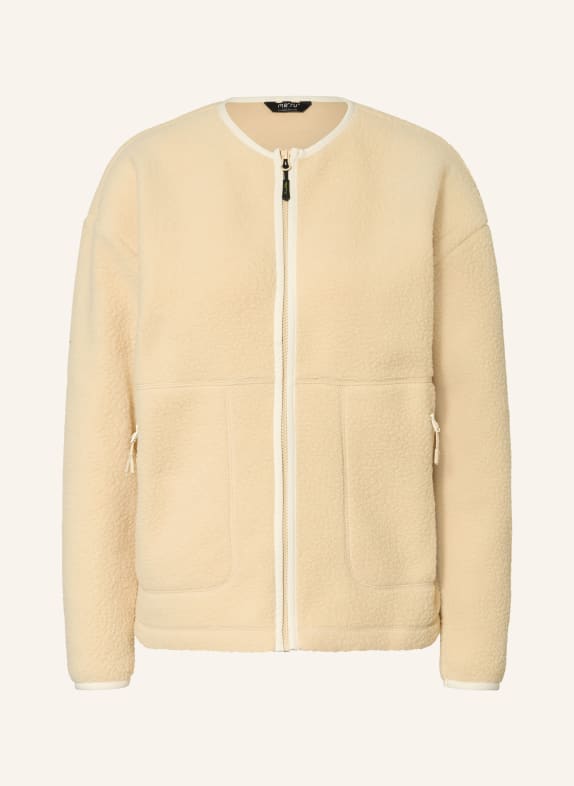 me°ru' Strick-Fleecejacke BOBIGNY BEIGE