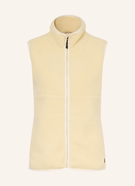 me°ru' Fleecová vesta BOBIGNY KRÉMOVÁ
