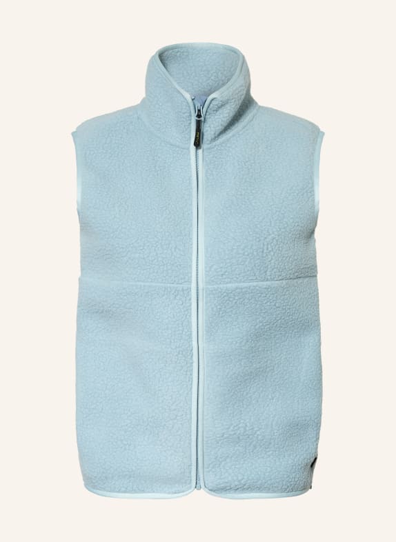 me°ru' Fleeceweste BOBIGNY HELLBLAU