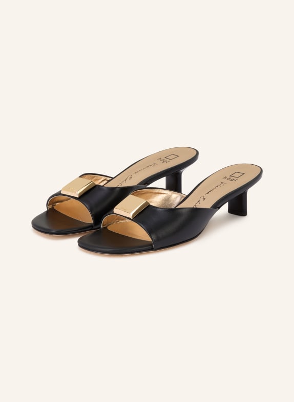 Högl Ankle-strap sandals BLACK / GOLD