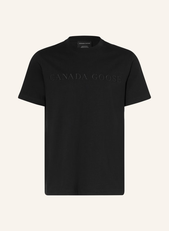 CANADA GOOSE T-Shirt VANTAGE SCHWARZ