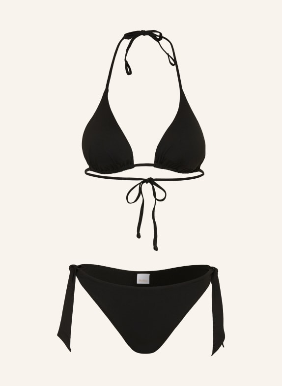 Max Mara BEACHWEAR Triangel-Bikini BABY SCHWARZ
