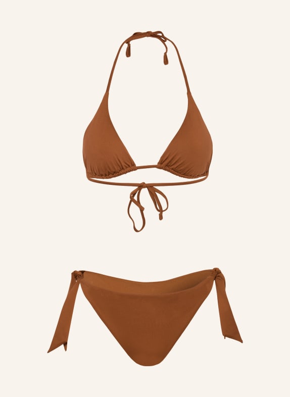 Max Mara BEACHWEAR Triangel-Bikini BABY BRAUN