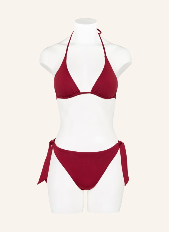 Max Mara BEACHWEAR Triangelbikini BABY DONKERROOD