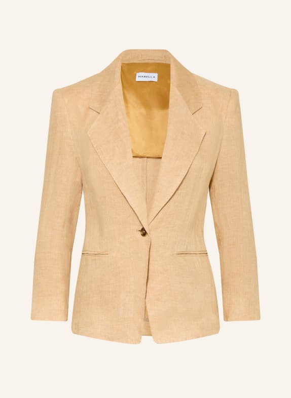 MARELLA Leinenblazer HELLBRAUN