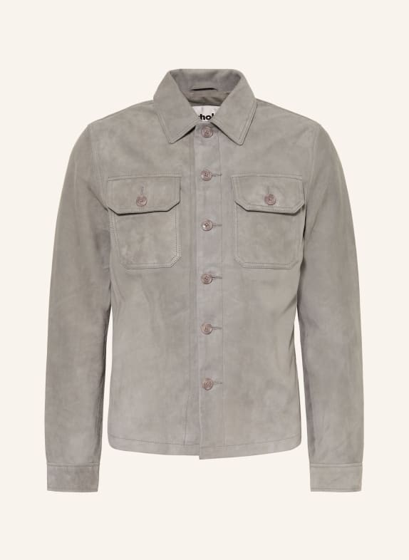 Schott NYC Survêtement en cuir GRIS