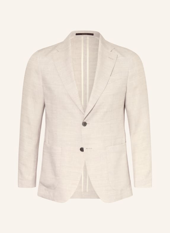 windsor. Marynarka GIORNO o kroju Extra Slim Fit z lnu 260 Medium Beige 260