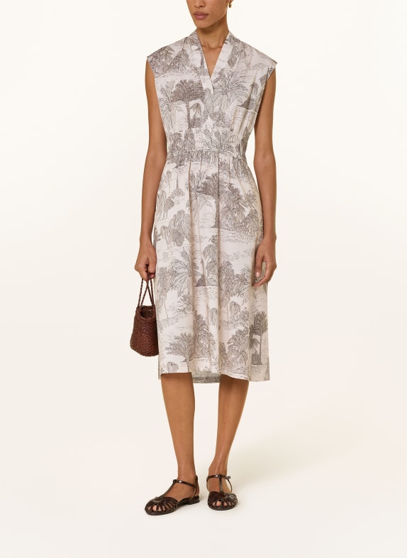 CINQUE Jurk CIELVINO ECRU / BRUIN