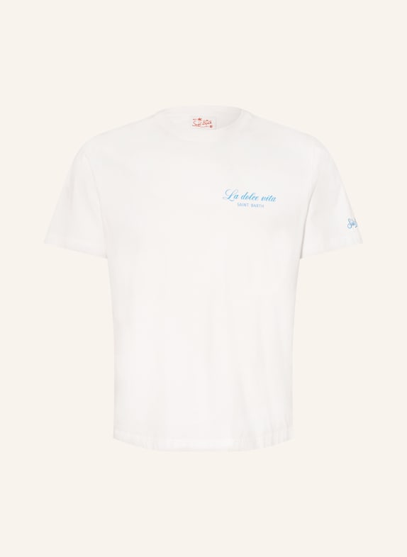 MC2 SAINT BARTH T-Shirt PORTLAND WEISS / ROT / DUNKELBLAU