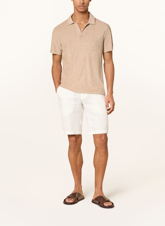 MC2 SAINT BARTH Badstof poloshirt JEREMY BEIGE