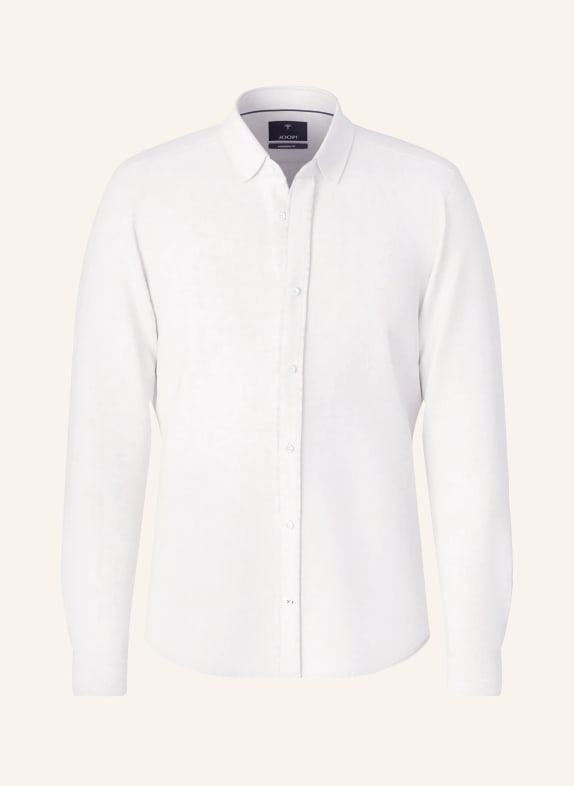 JOOP! Hemd MIKE Regular Fit mit Leinen WEISS