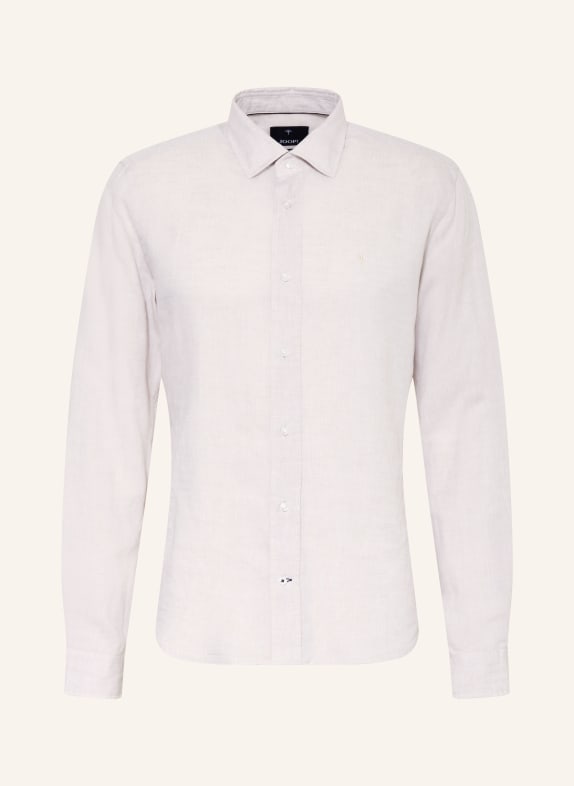 JOOP! Hemd MIKE Regular Fit mit Leinen HELLBRAUN