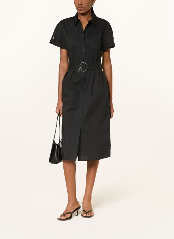 PATRIZIA PEPE Shirt dress BLACK