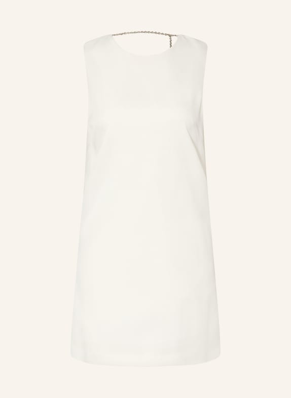 PATRIZIA PEPE Satinkleid WEISS