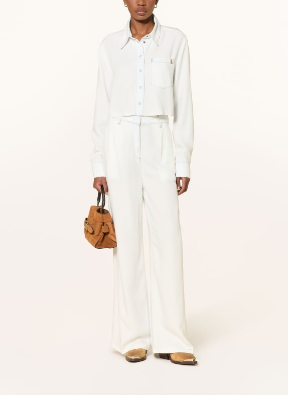 PATRIZIA PEPE Marlene-broek WIT