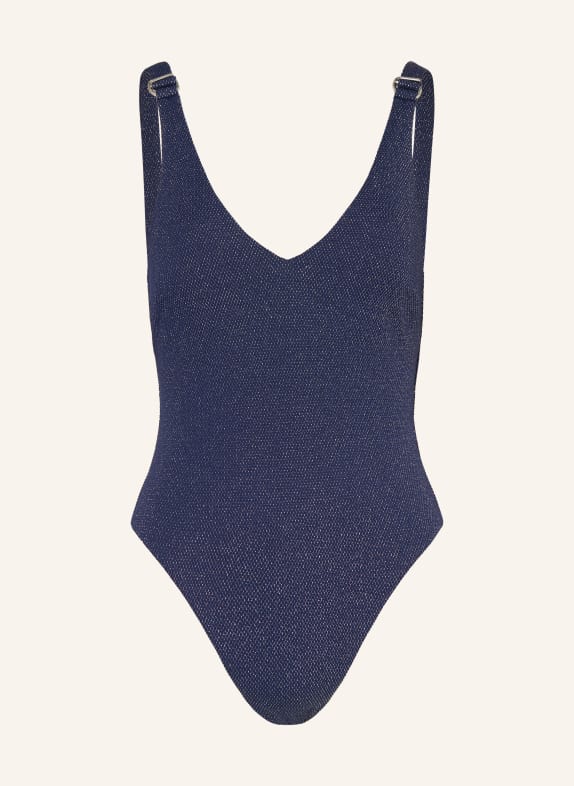 JETS Australia Strój kąpielowy TIRARI NIGHTS z brokatową przędzą GRANATOWY / SREBRNY