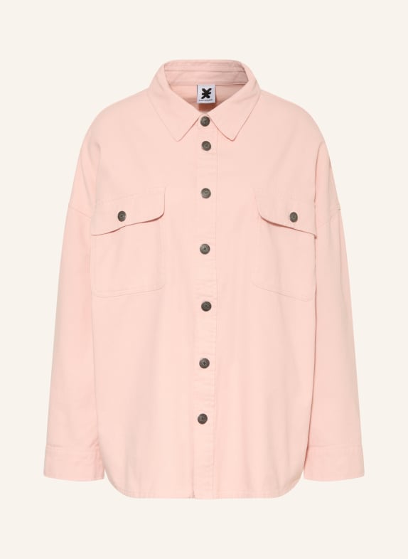 KARO KAUER Surchemise en jean ROSE CLAIR / ROSÉ