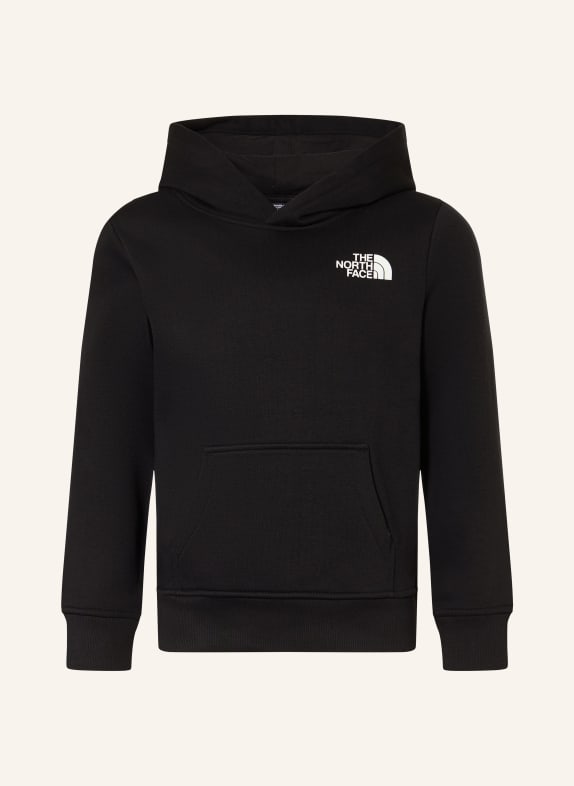 THE NORTH FACE Mikina s kapucí REEN BOX NSE ČERNÁ / BÍLÁ