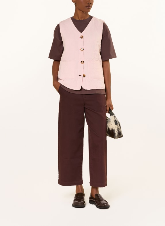 ONLY gilet matelassé ROSE CLAIR