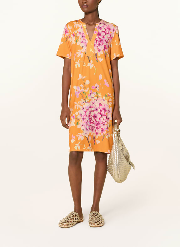 Miss Lagotte Kleid ORANGE / CREME / PINK