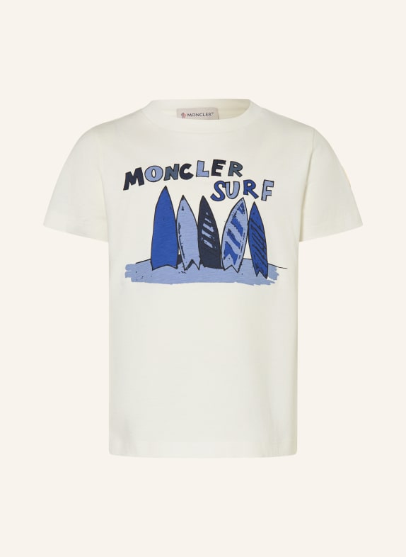 MONCLER enfant T-shirt CREAM / LIGHT BLUE / DARK BLUE