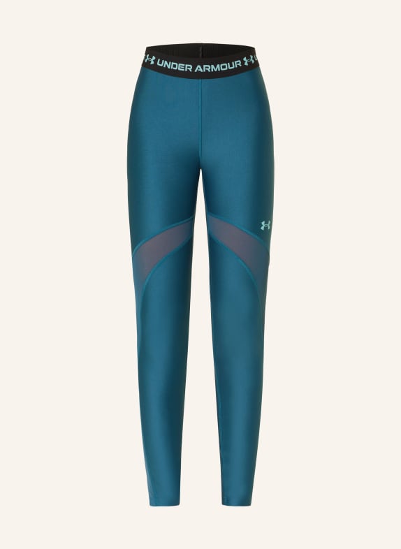 UNDER ARMOUR Tights UA HEATGEAR PETROL