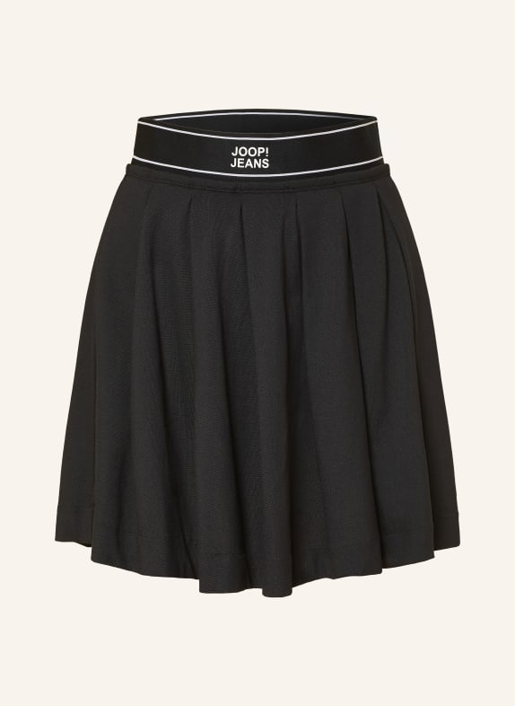 JOOP! JEANS Jerseyrock SCHWARZ / WEISS