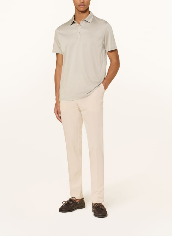 DISTRETTO 12 Jersey poloshirt MENTA BEIGE