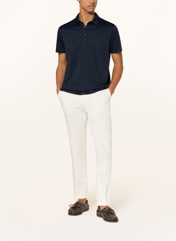 DISTRETTO 12 Jersey poloshirt MENTA DONKERBLAUW
