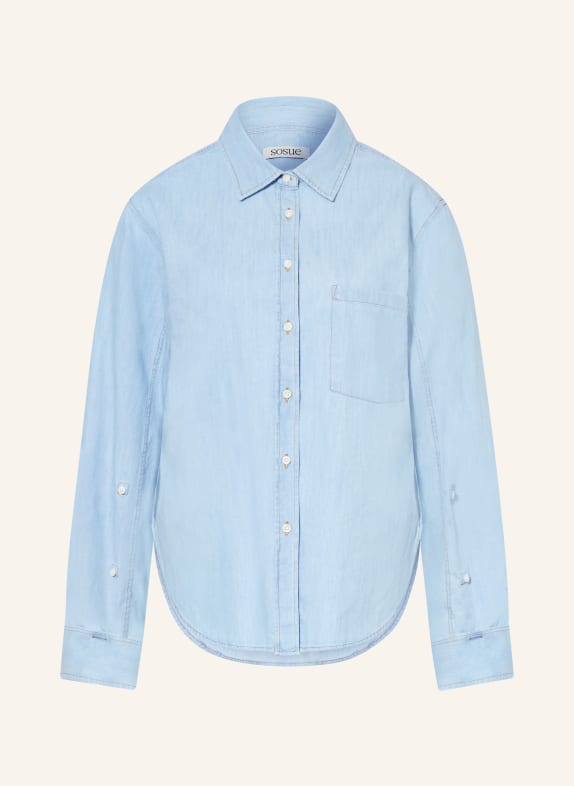 SoSUE Džínová blůza CLASSIC TMAVĚ MODRÁ