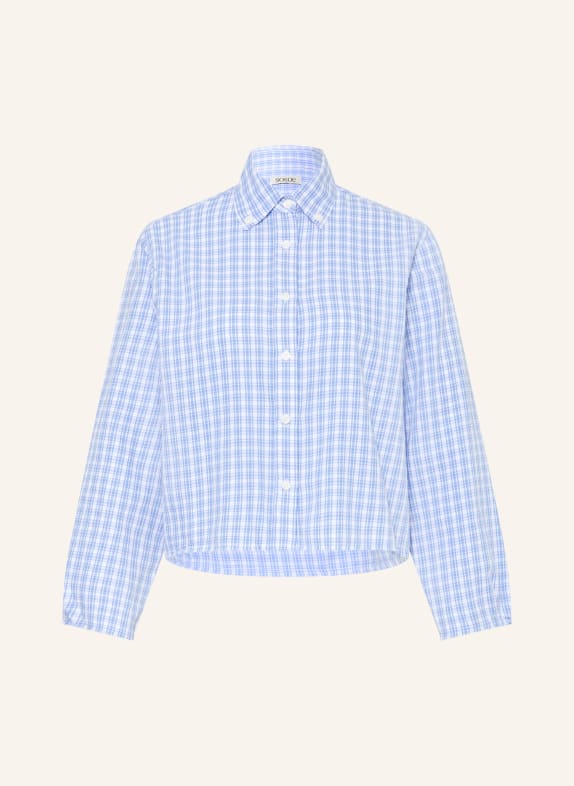SoSUE blouse LIGHT BLUE / WHITE