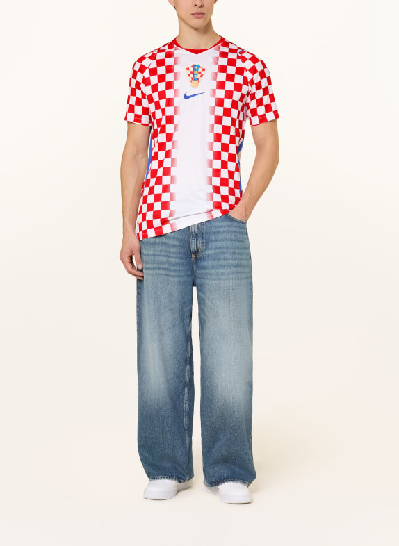 Nike Thuisshirt KROATIË 26 REPLICA WIT / ROOD / BLAUW