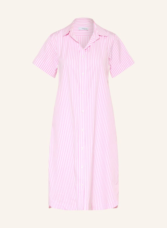 rossana diva Sukienka koszulowa RÓŻOWY / BIAŁY