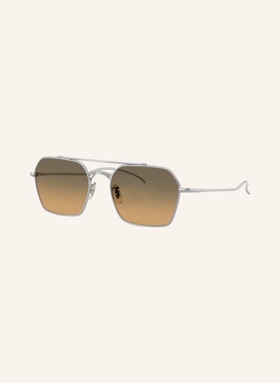 OLIVER PEOPLES Sonnenbrille OV1365ST SILBER/ OLIV VERLAUF