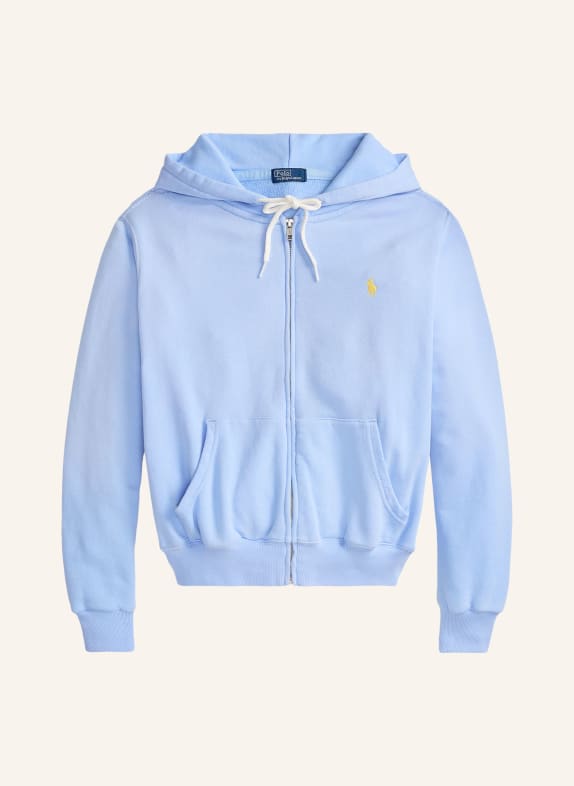 POLO RALPH LAUREN sweat à capuche BLEU CLAIR