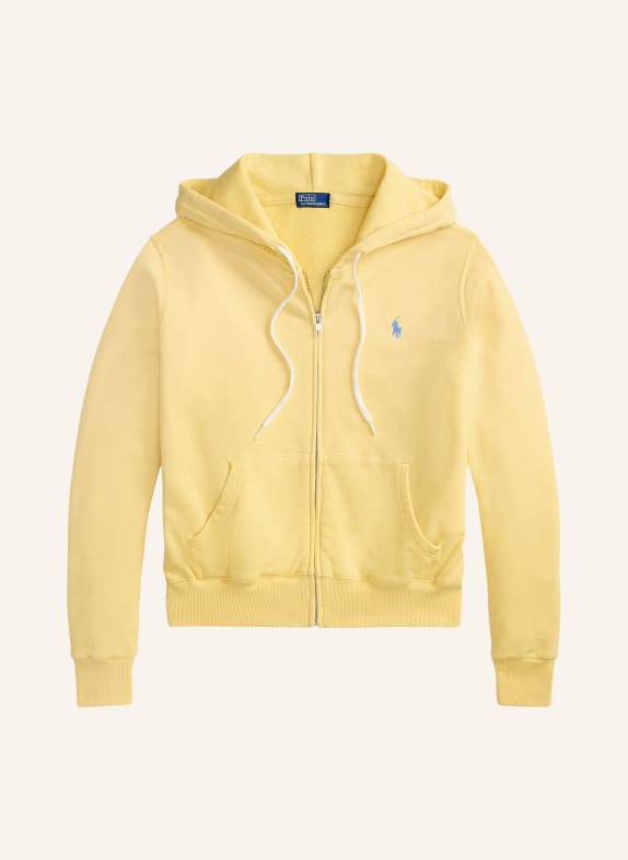 POLO RALPH LAUREN sweat à capuche JAUNE