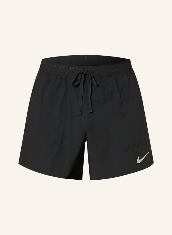 Nike 2-in-1-Laufshorts STRIDE SCHWARZ