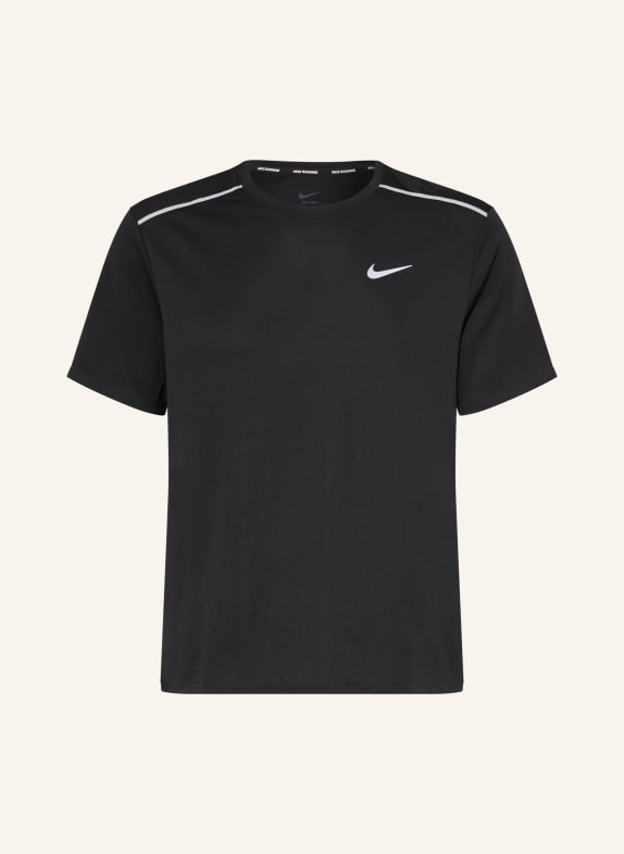 Nike T-shirt de course MILER NOIR