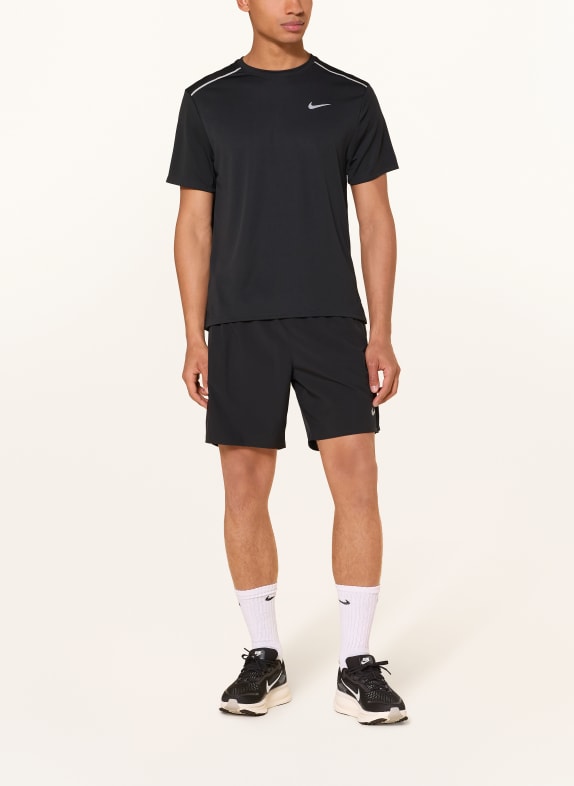 Nike Hardloopshirt MILER ZWART