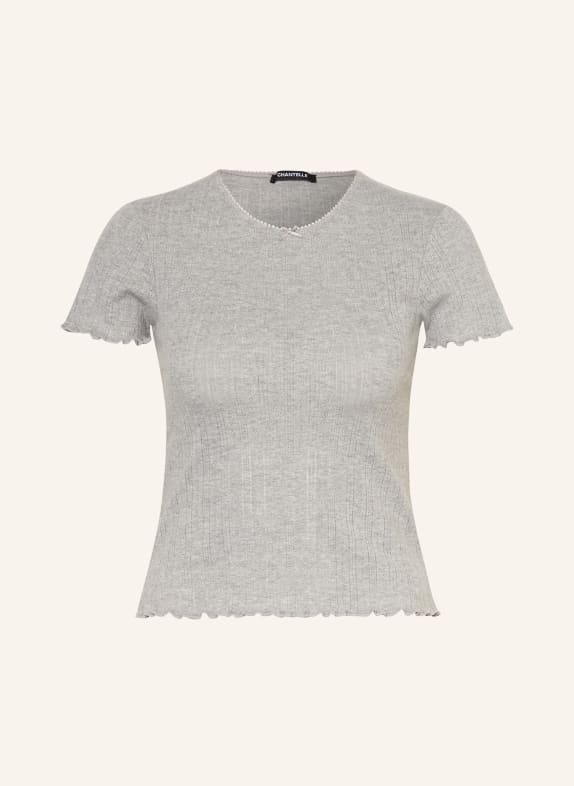 CHANTELLE Lounge shirt PULP LOVIE LIGHT GRAY