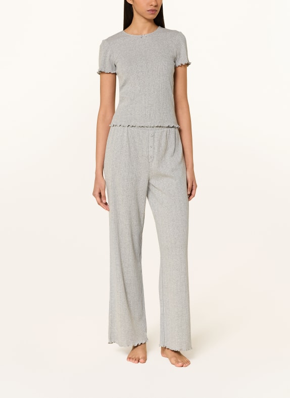 CHANTELLE Loungeshirt PULP LOVIE LICHTGRIJS