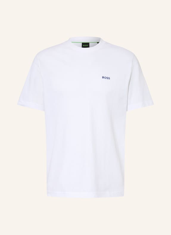 BOSS T-Shirt MEMBER aus Mesh WEISS
