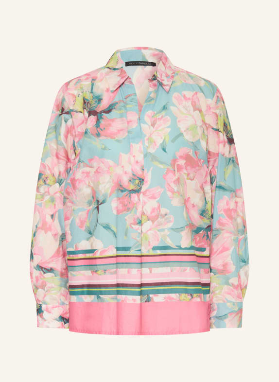 Betty Barclay chemise-blouse MENTHE / ROSE