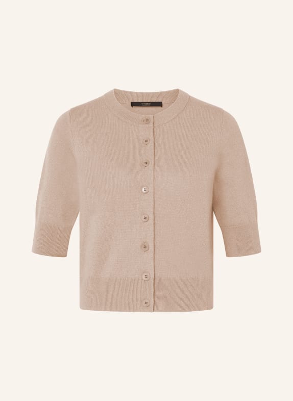 windsor. Strickjacke aus Cashmere HELLBRAUN