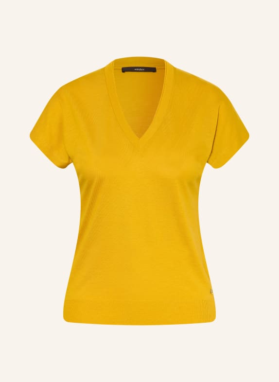 windsor. T-shirt DONKERGEEL