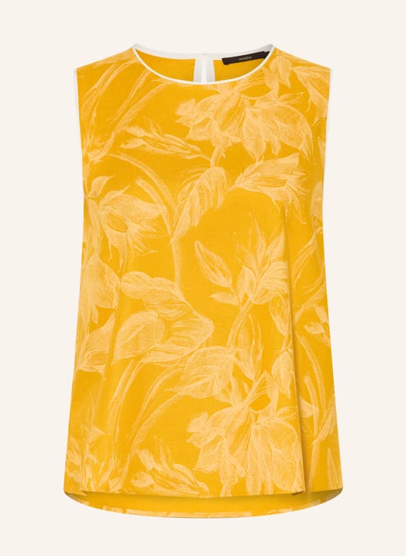 windsor. Blusentop DUNKELGELB / HELLGELB