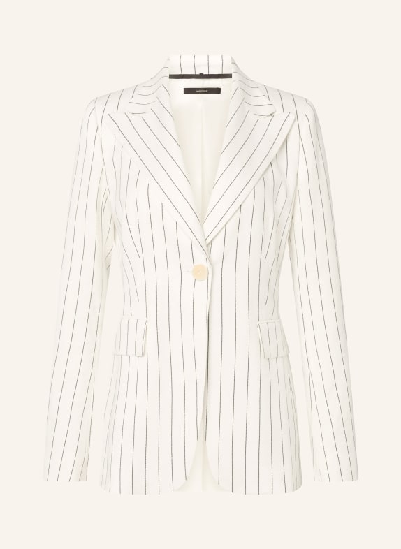 windsor. Blazer van linnen WIT / ZWART